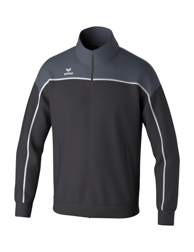 Trainingsjacke Schwarz/Grau